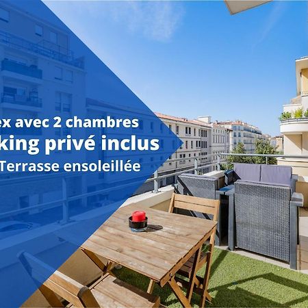 La Joliette; Duplex 2 Chambres, Parking Inclus+ Terrasse+ Ascenseur Μασσαλία Εξωτερικό φωτογραφία